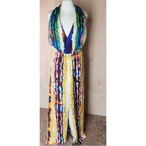 Halsten Heritage Silk Jumpsuit